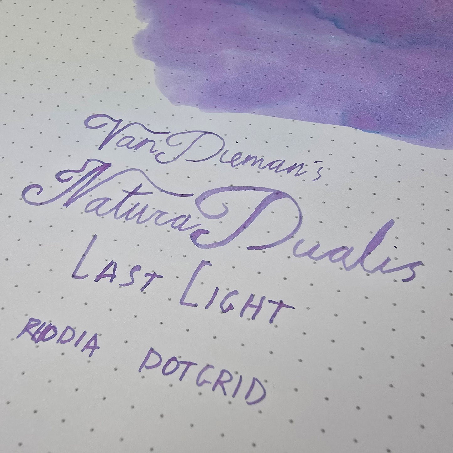 Van Dieman's Professional - Natura Dualis Last Light Dual Tone Fountain Pen Ink
