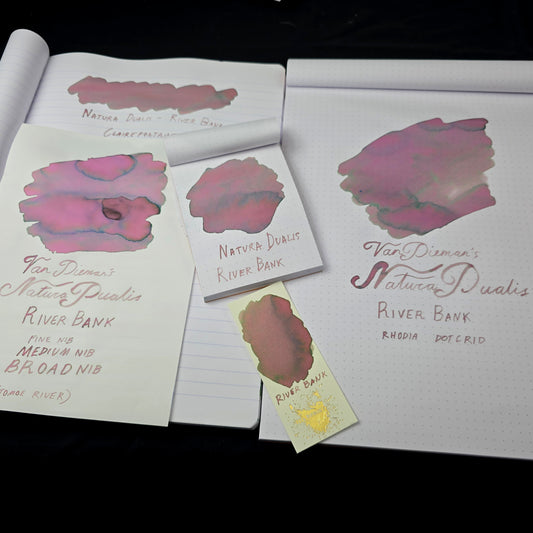 Van Dieman's Professional - Natura Dualis Riverbank Dual Tone Fountain Pen Ink