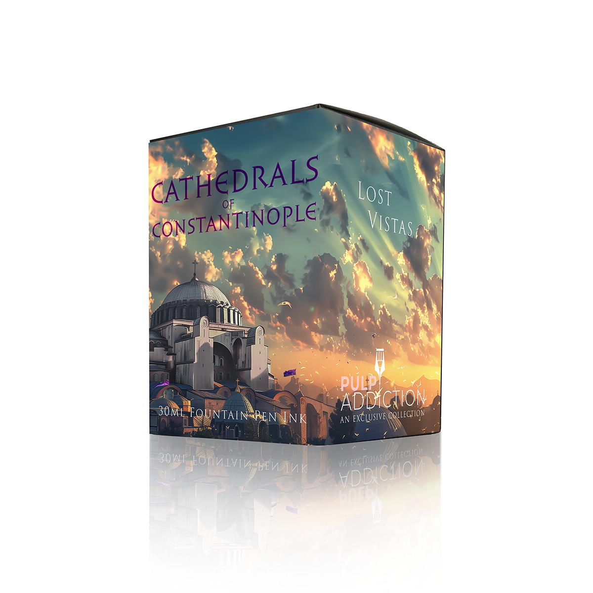 Lost Vistas - Cathedrals of Constantinople Fountain Pen Ink