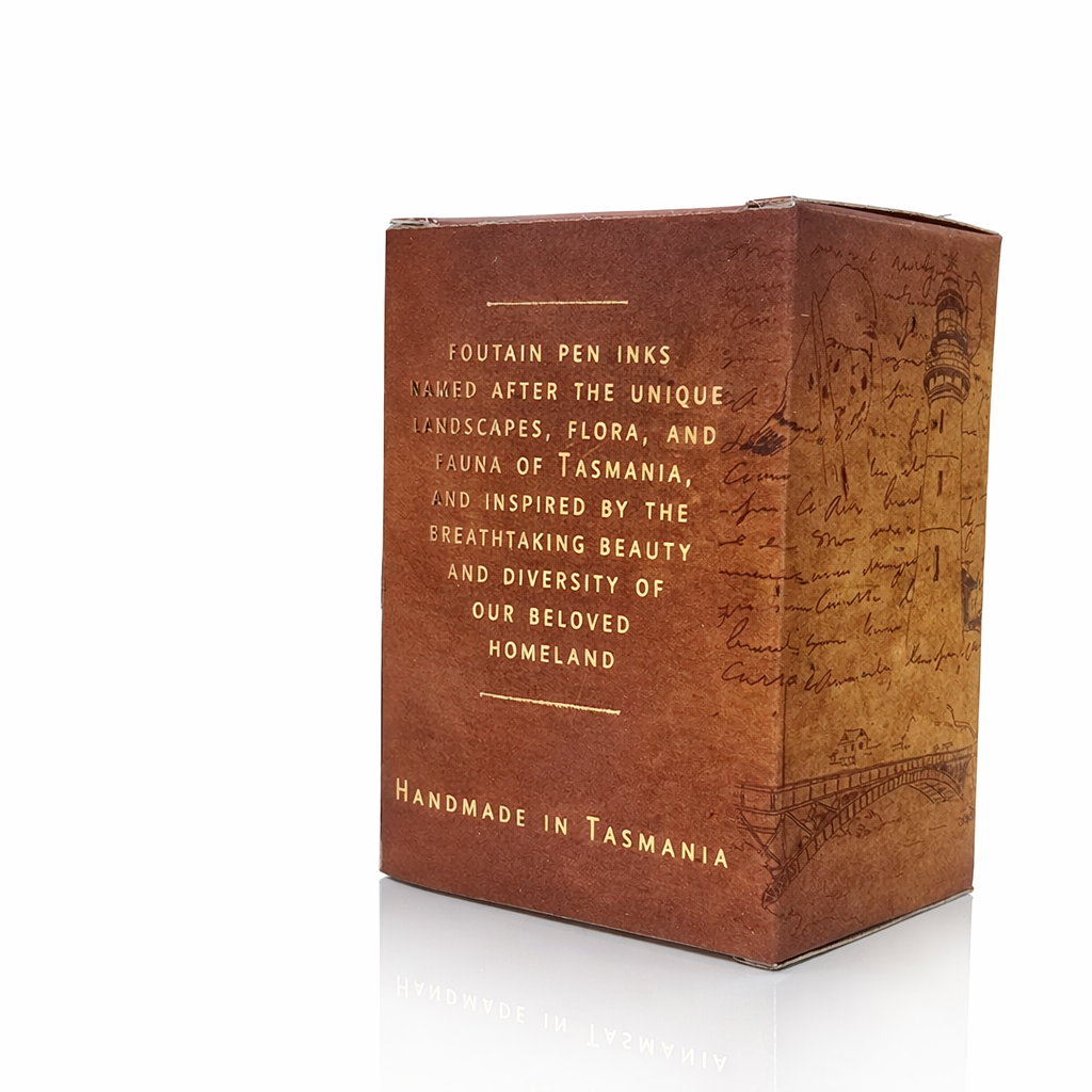 Van Dieman's Tasmania - Snowy Mountain Sunset - 40ml Shimmering Fountain Pen Ink