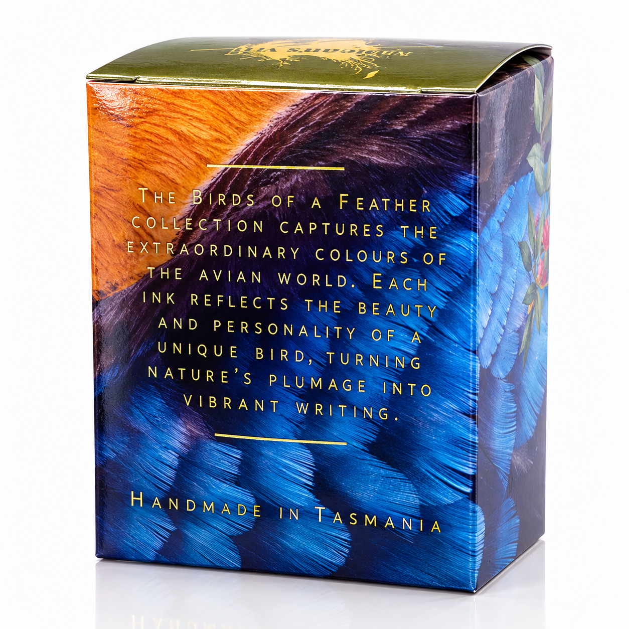 Van Dieman's Birds of a Feather - Laughing Kookaburra Crest - 40ml Fountain Pen Ink