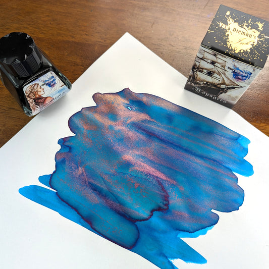 Van Dieman's Voyagers - Gudrid Far Traveler - Shimmering Fountain Pen Ink