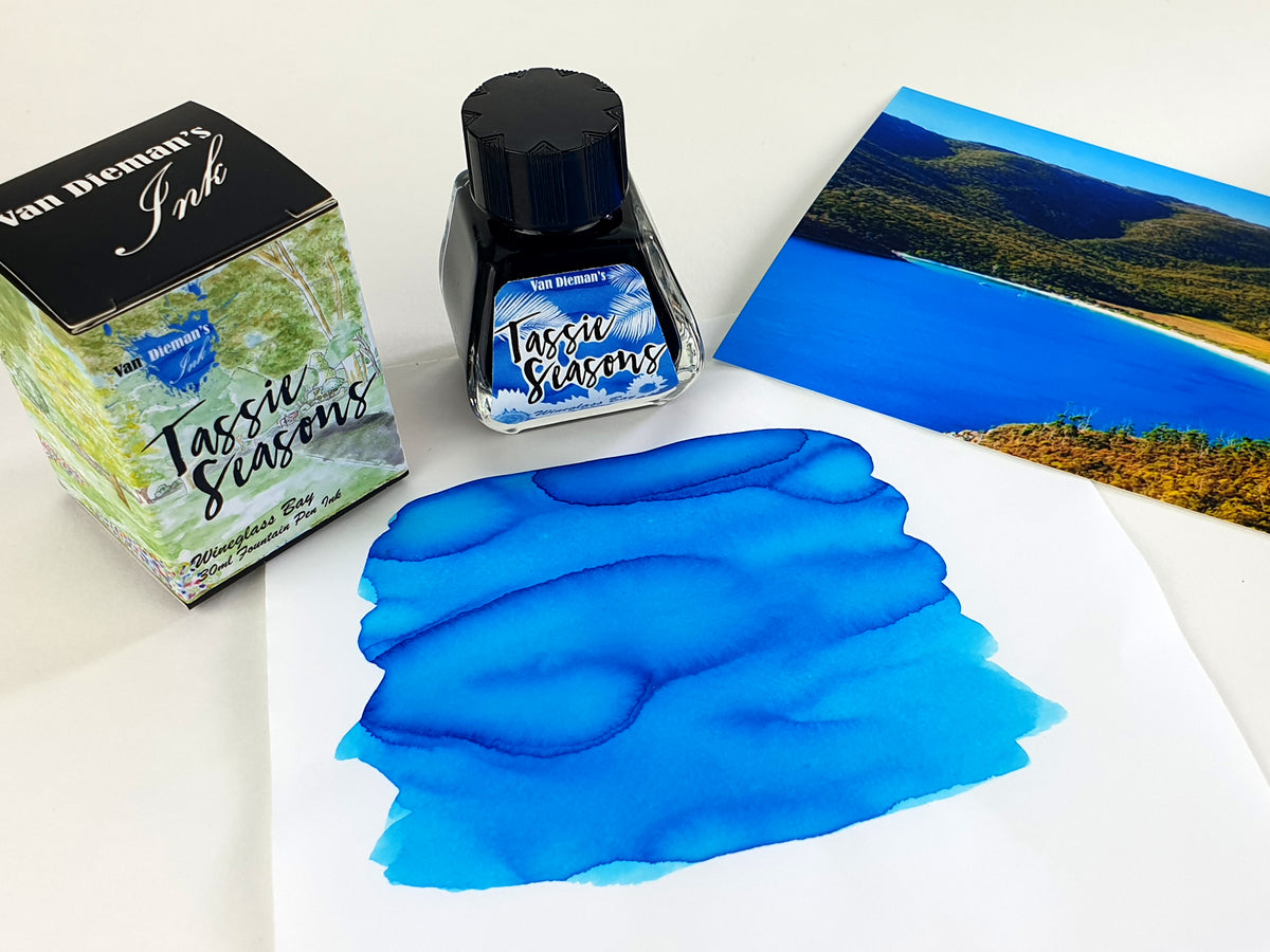 Van Dieman's Tassie Seasons (Summer) Wineglass Bay - 40ml Fountain Pen Ink