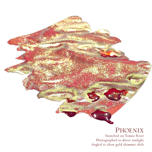 Van Dieman's 2026 - Phoenix - 100ml Shimmering Fountain Pen Ink