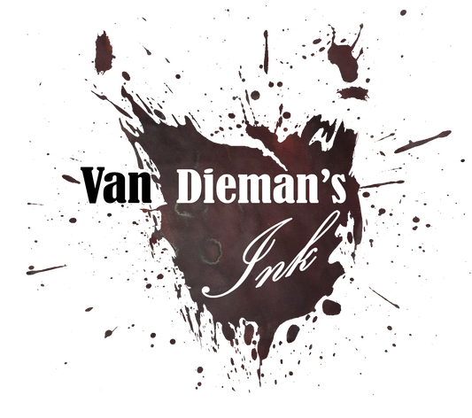 Van Dieman's Birds of a Feather - Laughing Kookaburra Tail - Fountain Pen Ink