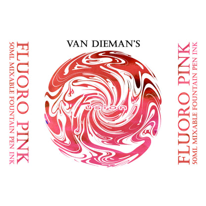 Van Dieman's Fusion - Fountain Pen Ink Mixing Kit - The Pink Pack