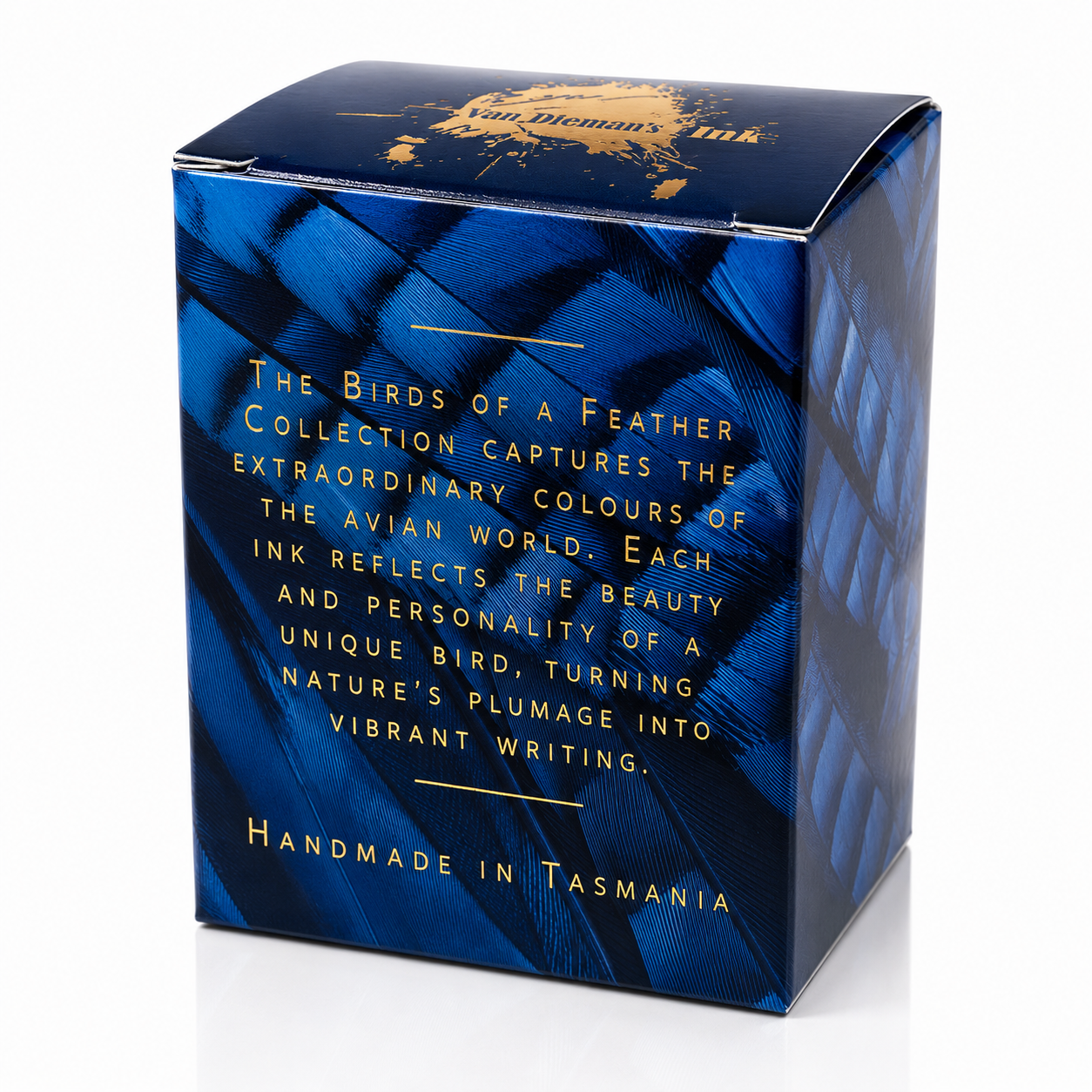 Van Dieman's Birds of a Feather - Blue Jay Tail - 40ml Fountain Pen Ink