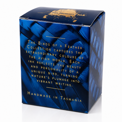 Van Dieman's Birds of a Feather - Blue Jay Tail - 40ml Fountain Pen Ink
