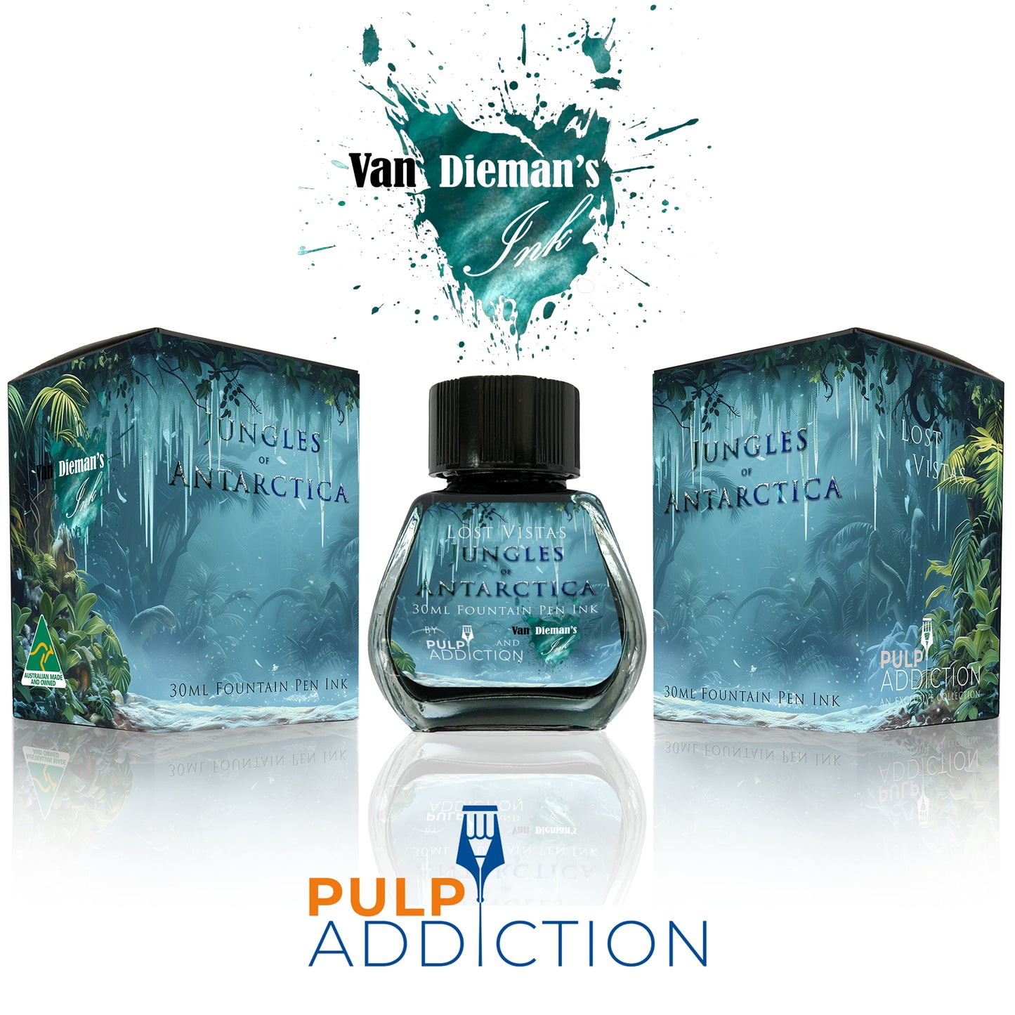 Lost Vistas - Jungles of Antarctica Fountain Pen Ink