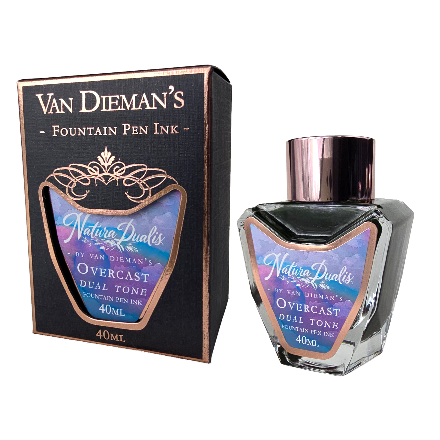 Van Dieman's - Natura Dualis Overcast Dual Tone Fountain Pen Ink