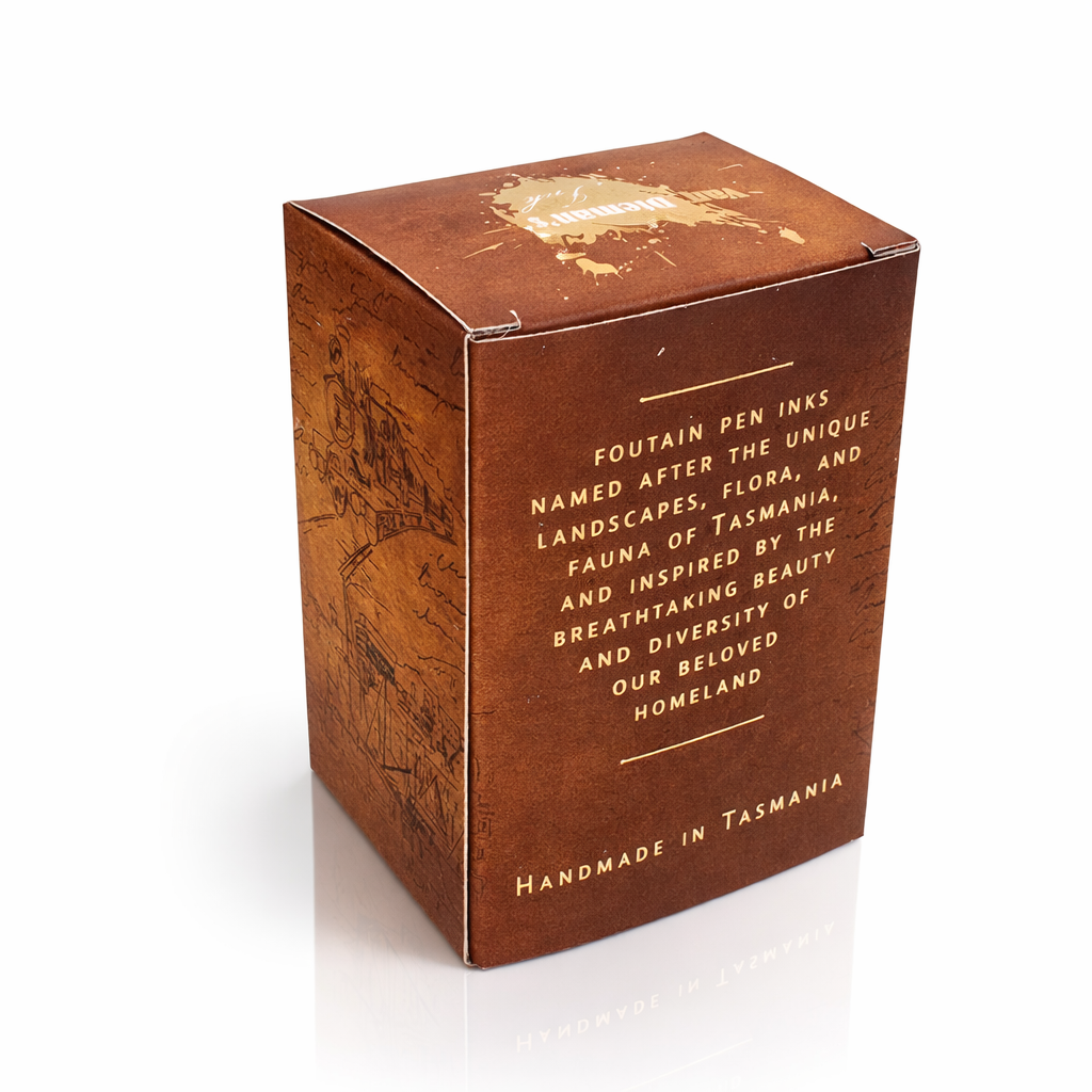 Van Dieman's Tasmania - Snowy Mountain Sunset - 40ml Shimmering Fountain Pen Ink