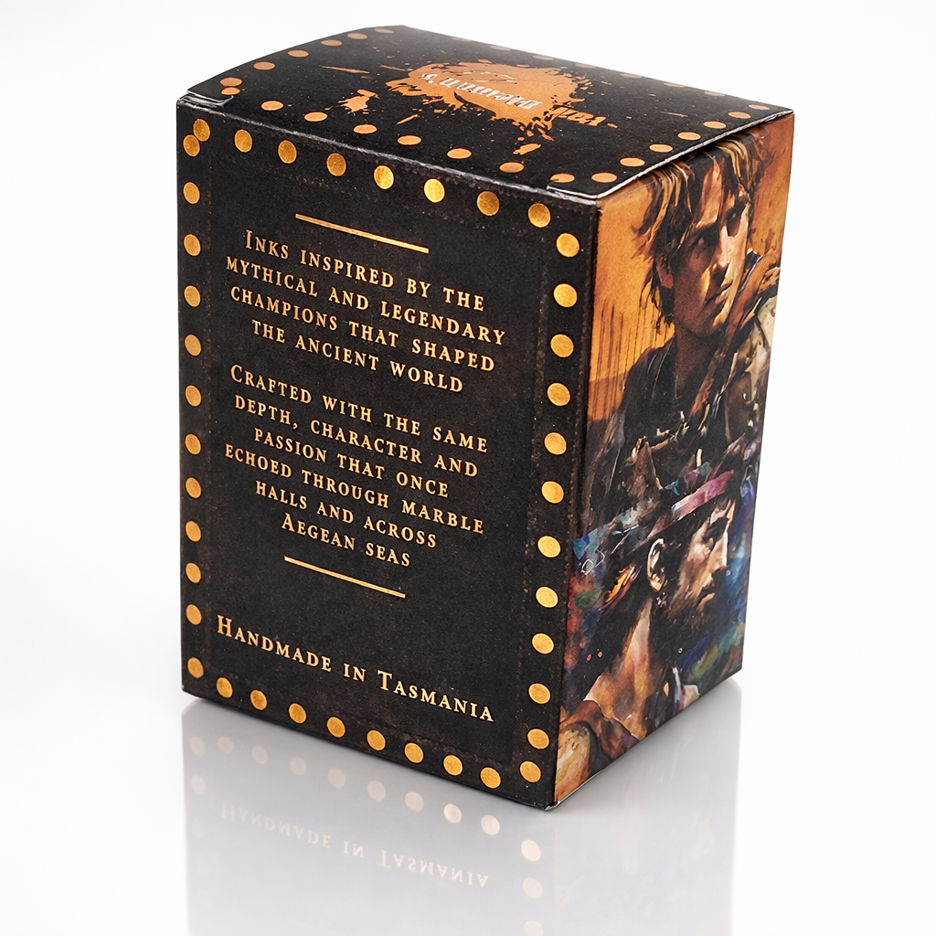 Van Dieman's Greek Heroes - Alexander 40ml Shimmering Fountain Pen Ink