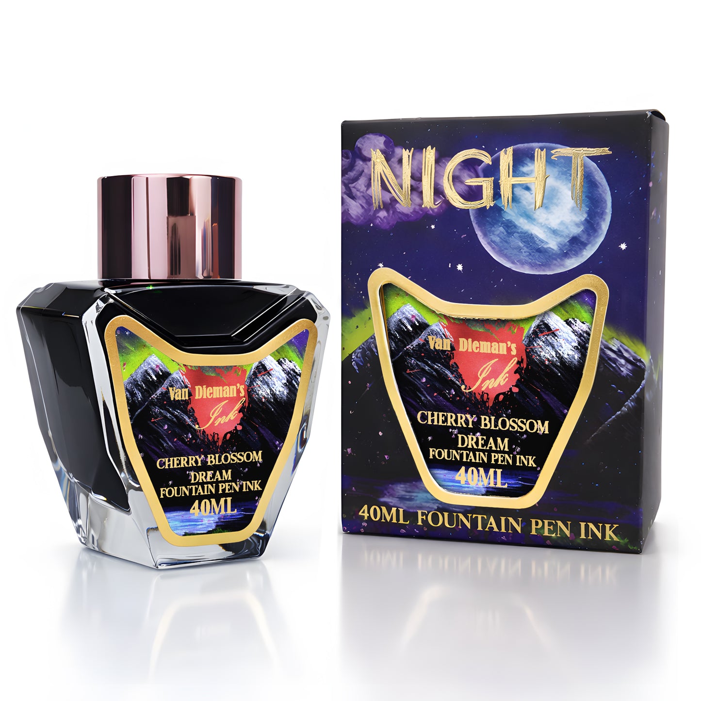 Van Dieman's Night - Cherry Blossom Dream - 40ml Fountain Pen Ink