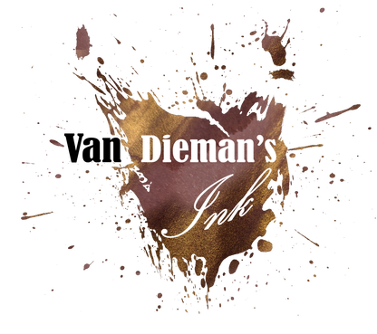 Van Dieman's Feline - Bengal Tiger Blaze Shimmering Fountain Pen Ink