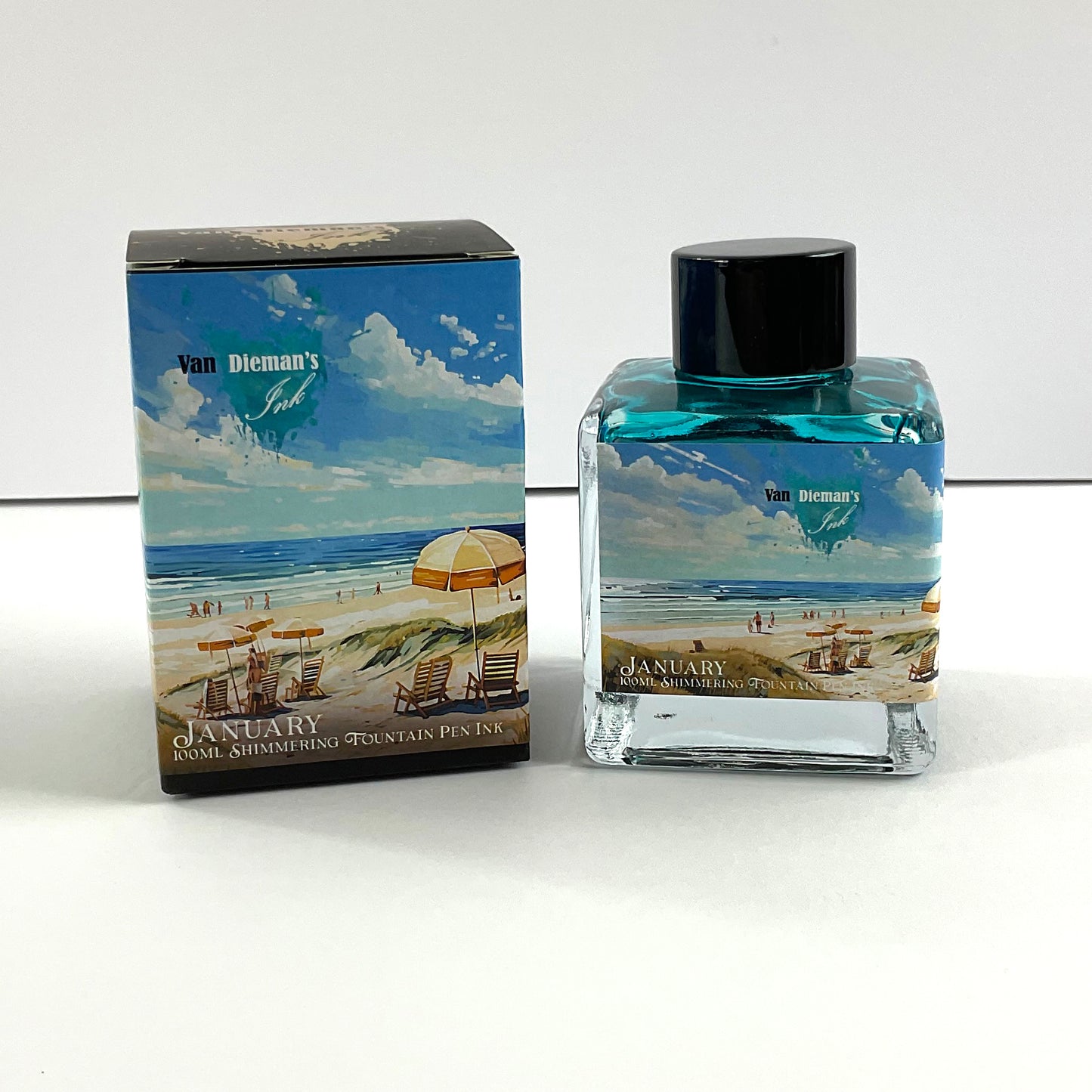 Van Dieman's 2023 January - 100ml Shimmering Fountain Pen Ink