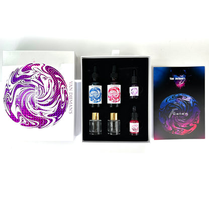 Van Dieman's Fusion - Fountain Pen Ink Mixing Kit - The Purple Pack