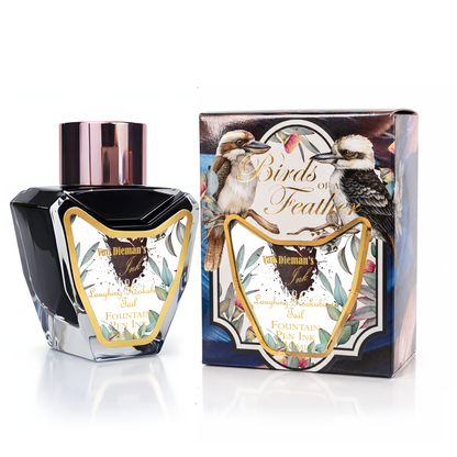 Van Dieman's Birds of a Feather - Laughing Kookaburra Tail - 40ml Fountain Pen Ink