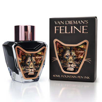 Van Dieman's Feline - Lion's Roar - 40ml Shimmering Fountain Pen Ink