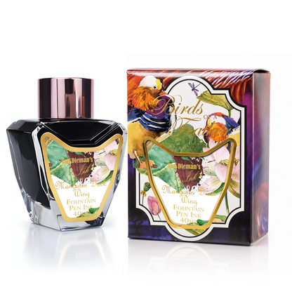 Van Dieman's Birds of a Feather - Mandarin Duck Wing - 40ml Fountain Pen Ink