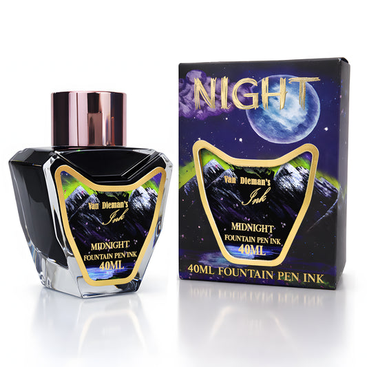 Van Dieman's Night - Midnight - 40ml Fountain Pen Ink