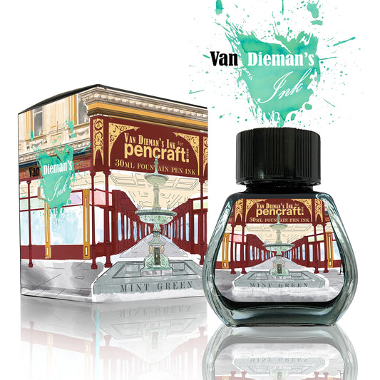 Pencraft the Boutique - Mint Green Fountain Pen Ink