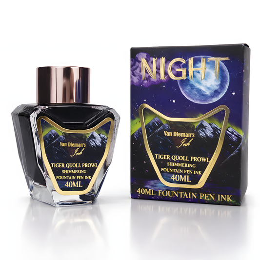 Van Dieman's Night - Tiger Quoll Prowl - 40ml Shimmering Fountain Pen Ink