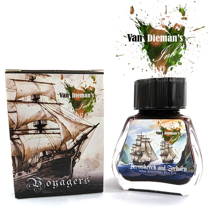 Van Dieman's Voyagers - Heemskerck and Zeehaen - Fountain Pen Ink