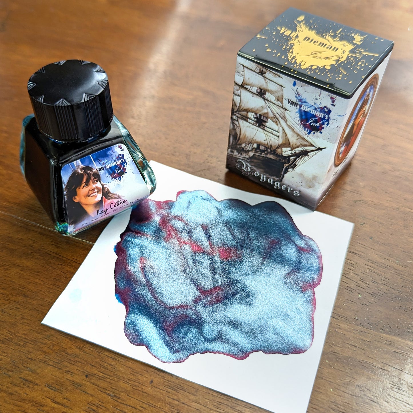 Van Dieman's Voyagers - Kay Cottee - Shimmering Fountain Pen Ink