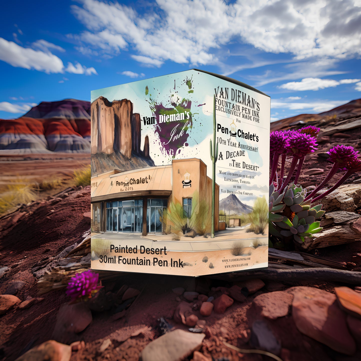 A Decade in the Desert - Painted Desert Fountain Pen Ink