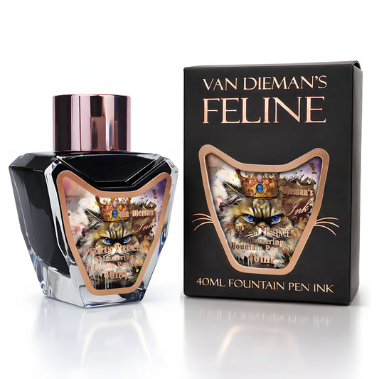 Van Dieman's Feline - Persian Princess - 40ml Shimmering Fountain Pen Ink