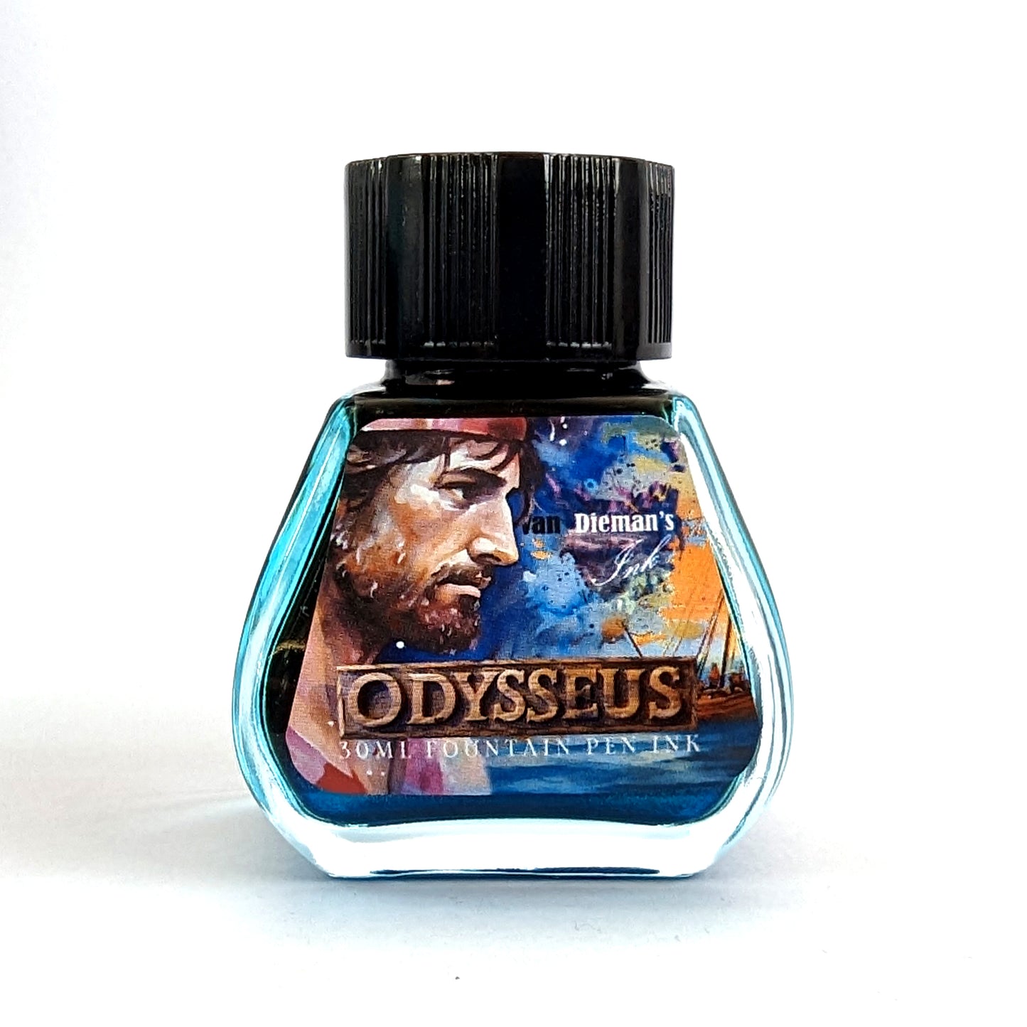Van Dieman's Greek Heroes - Odysseus Shimmering Fountain Pen Ink