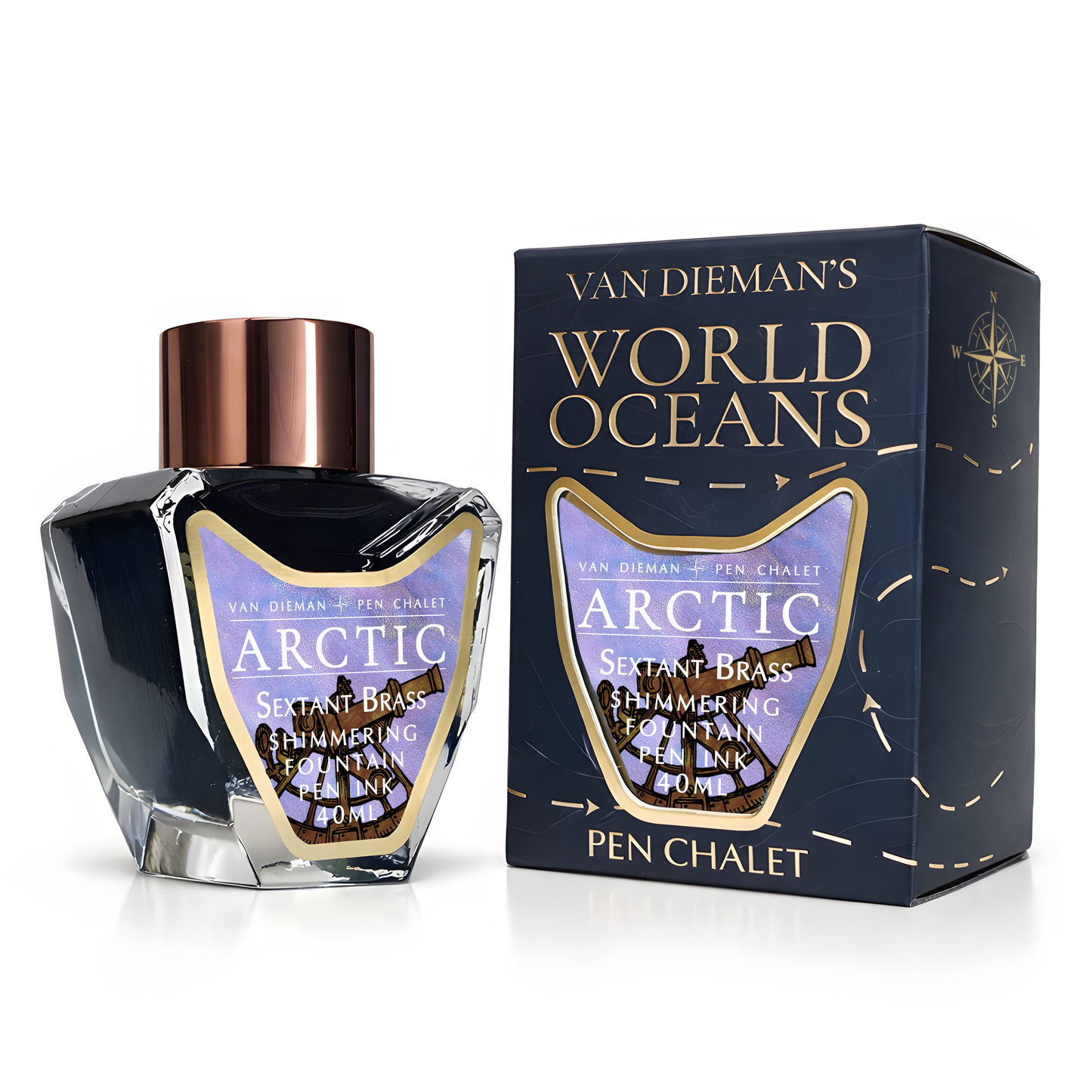 Van Dieman's & Pen Chalet's World Oceans - Arctic: Sextant Brass