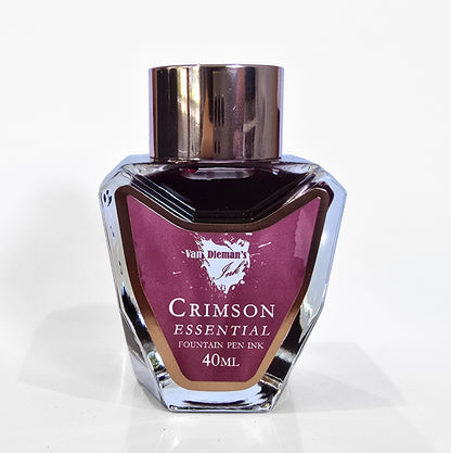 Van Dieman's Professional - Crimson Essential Fountain Pen Ink 40ml