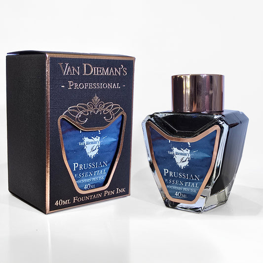 Van Dieman's Professional - Prussian Essential Fountain Pen Ink 40ml