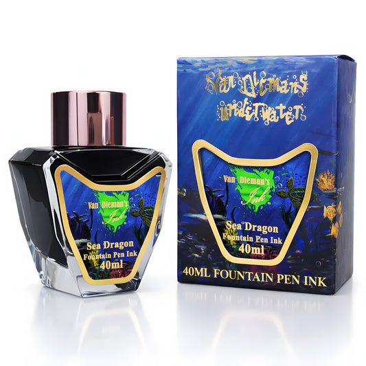 Van Dieman's Underwater - Sea Dragon - 40ml Fountain Pen Ink