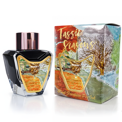 Van Dieman's Tassie Seasons (Winter) Midwinter Festival - 40ml Shimmering Fountain Pen Ink