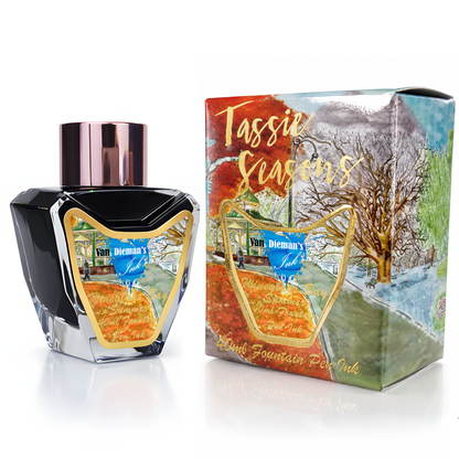Van Dieman's Tassie Seasons (Summer) Wineglass Bay - 40ml Fountain Pen Ink