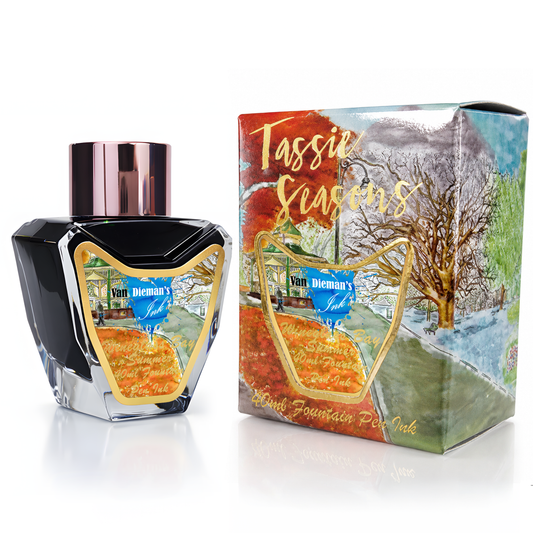 Van Dieman's Tassie Seasons (Summer) Wineglass Bay - 40ml Fountain Pen Ink