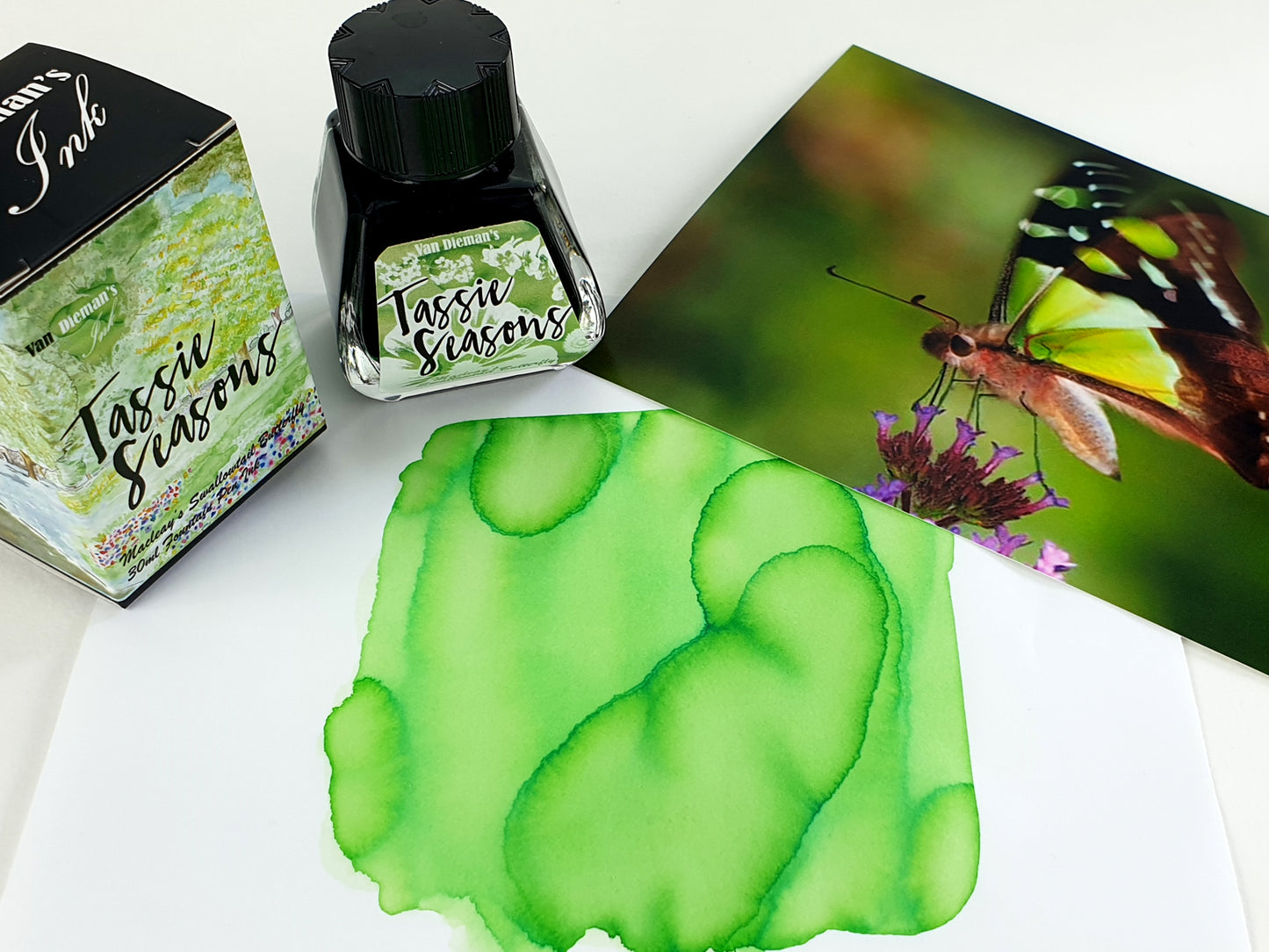 Van Dieman's Tassie Seasons (Spring) Macleay's Swallowtail Butterfly - 40ml Fountain Pen Ink