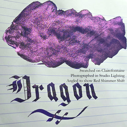 Van Dieman's 2026 - Dragon - 100ml Shimmering Fountain Pen Ink