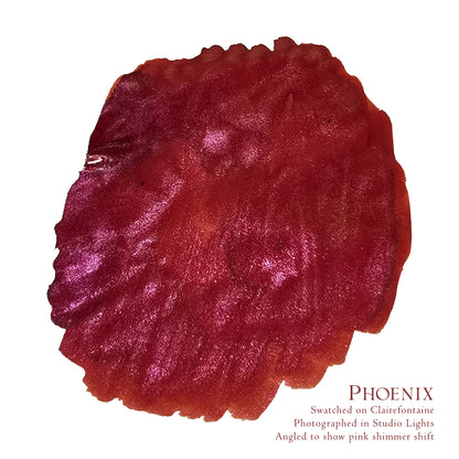 Van Dieman's 2026 - Phoenix - 100ml Shimmering Fountain Pen Ink