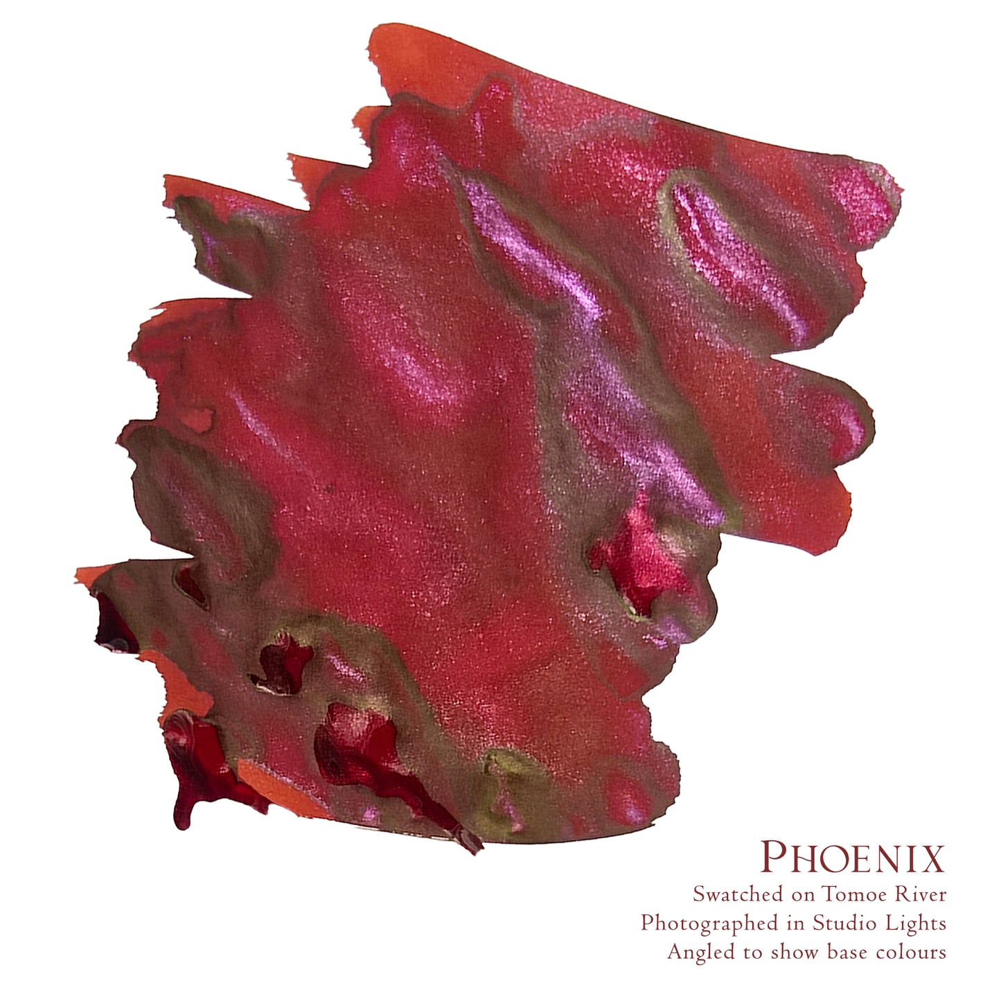 Van Dieman's 2026 - Phoenix - 100ml Shimmering Fountain Pen Ink