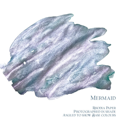 Van Dieman's 2026 - Mermaid - 100ml Shimmering Multichromatic Fountain Pen Ink