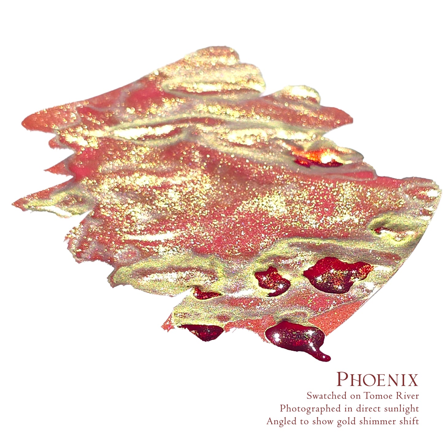 Van Dieman's 2026 - Phoenix - 100ml Shimmering Fountain Pen Ink