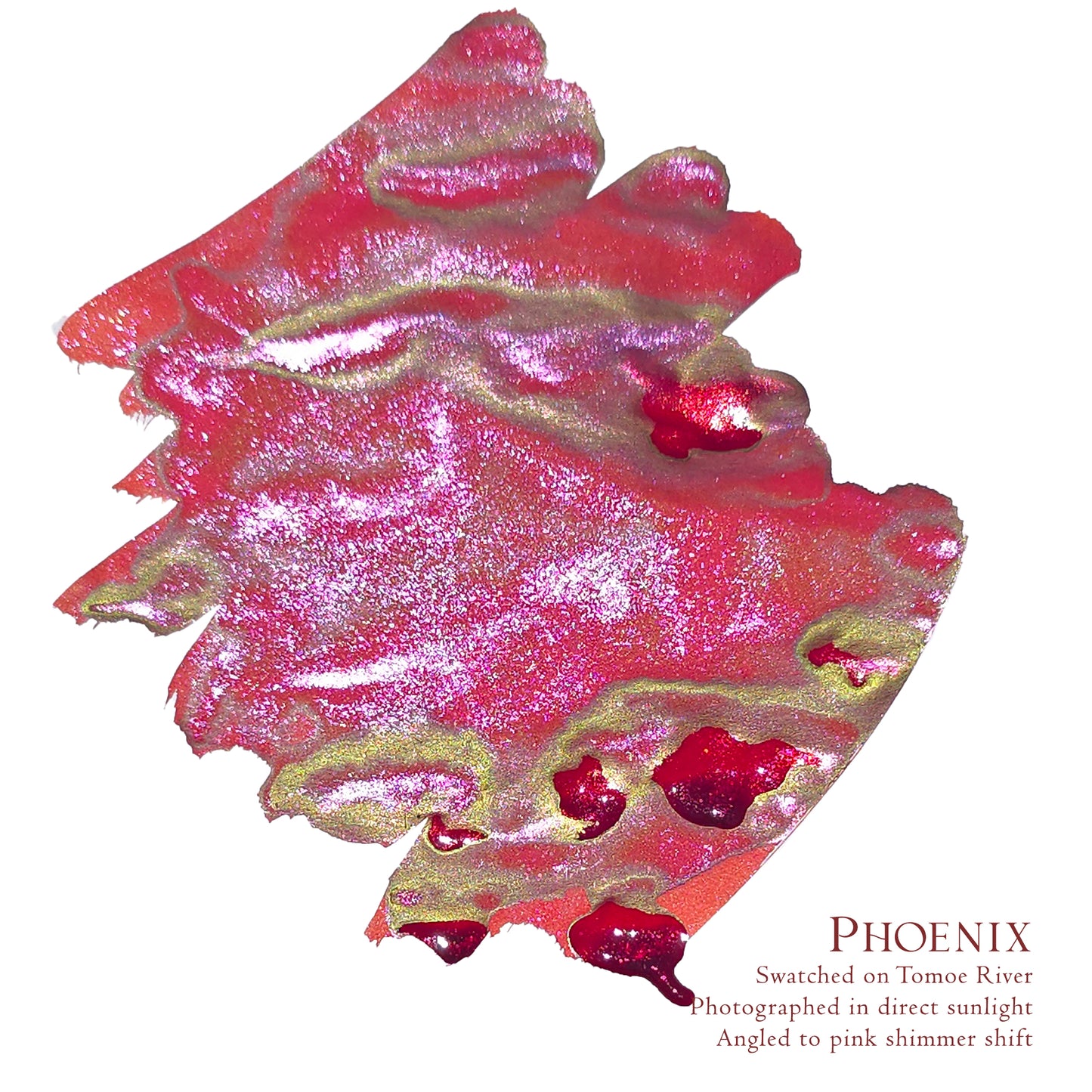 Van Dieman's 2026 - Phoenix - 100ml Shimmering Fountain Pen Ink