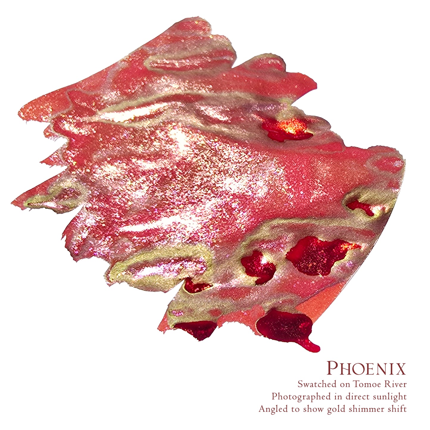 Van Dieman's 2026 - Phoenix - 100ml Shimmering Fountain Pen Ink