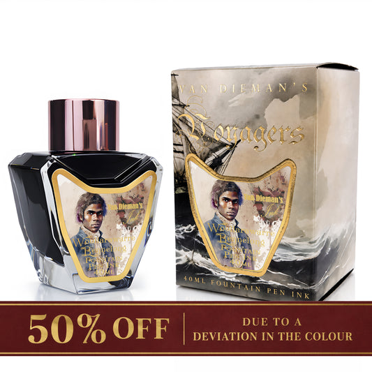 Van Dieman's Voyagers - Woollarawarre Bennelong - 40ml Fountain Pen Ink