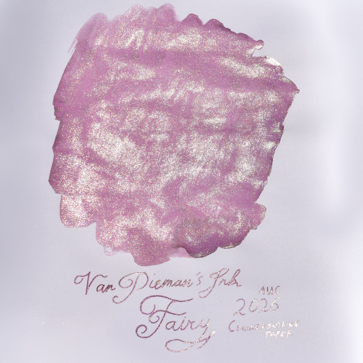 Van Dieman's 2026 - Fairy - 100ml Shimmering Fountain Pen Ink