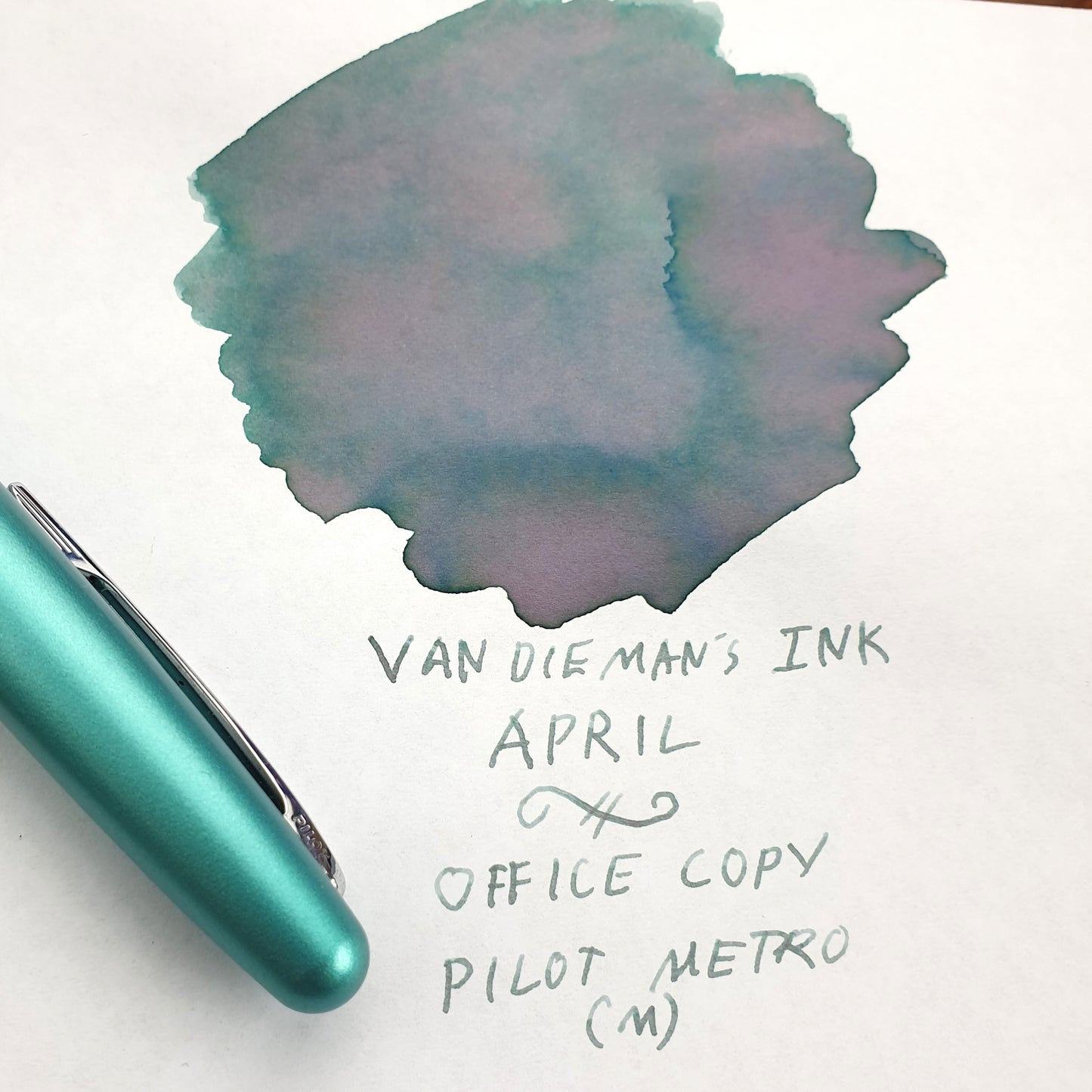 Van Dieman's 2023 April - 100ml Fountain Pen Ink