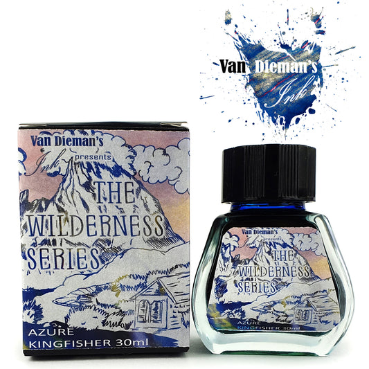 Van Dieman's Wilderness - Azure Kingfisher - Shimmer Ink